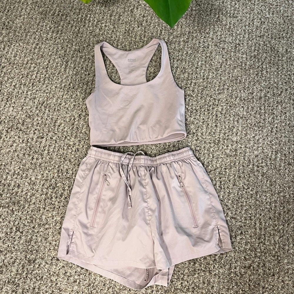 Girlfriend Collective limited color activewear set